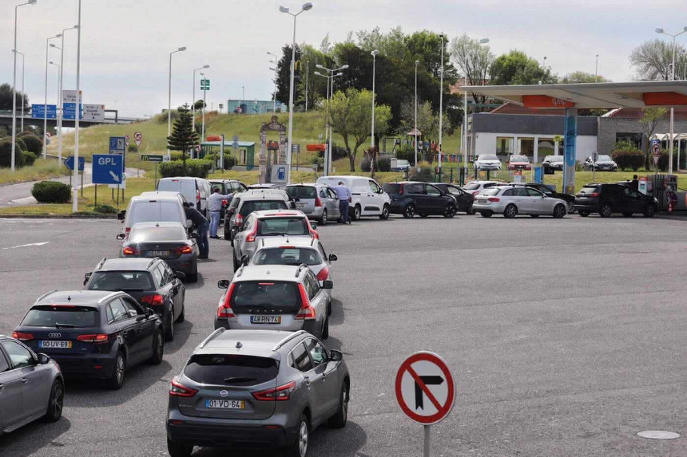 A lista das bombas de combustível de emergência para greve de motoristas