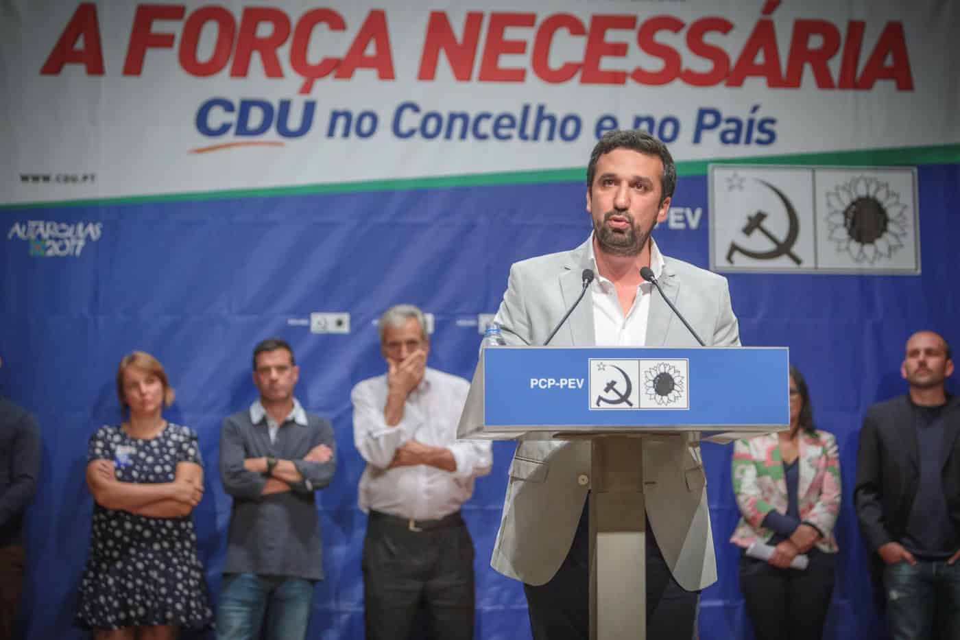 “Penhora das contas municipais” marca o ano autárquico, diz CDU