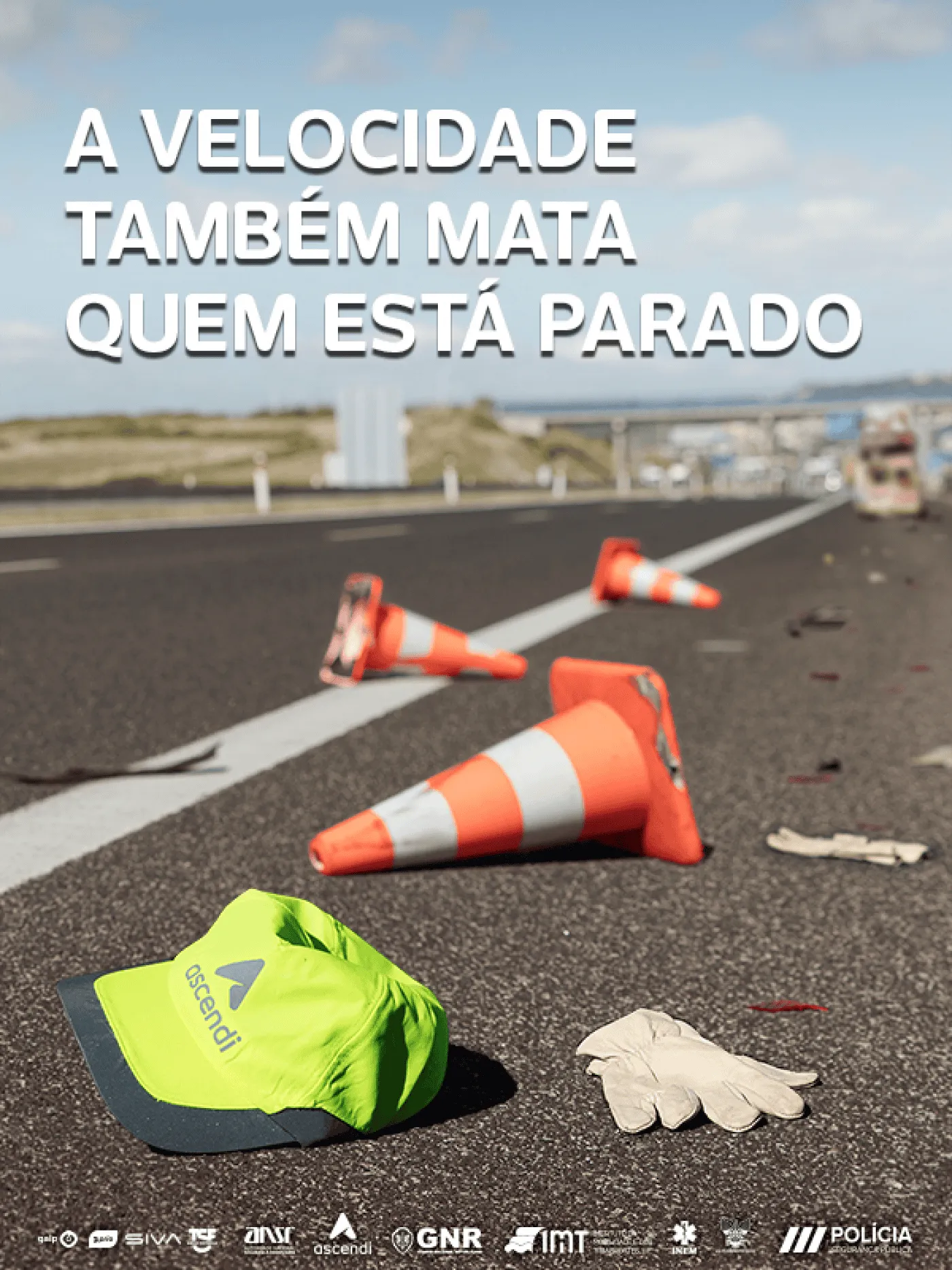 Automobilistas alertados para cuidados a ter com trabalhos na estrada