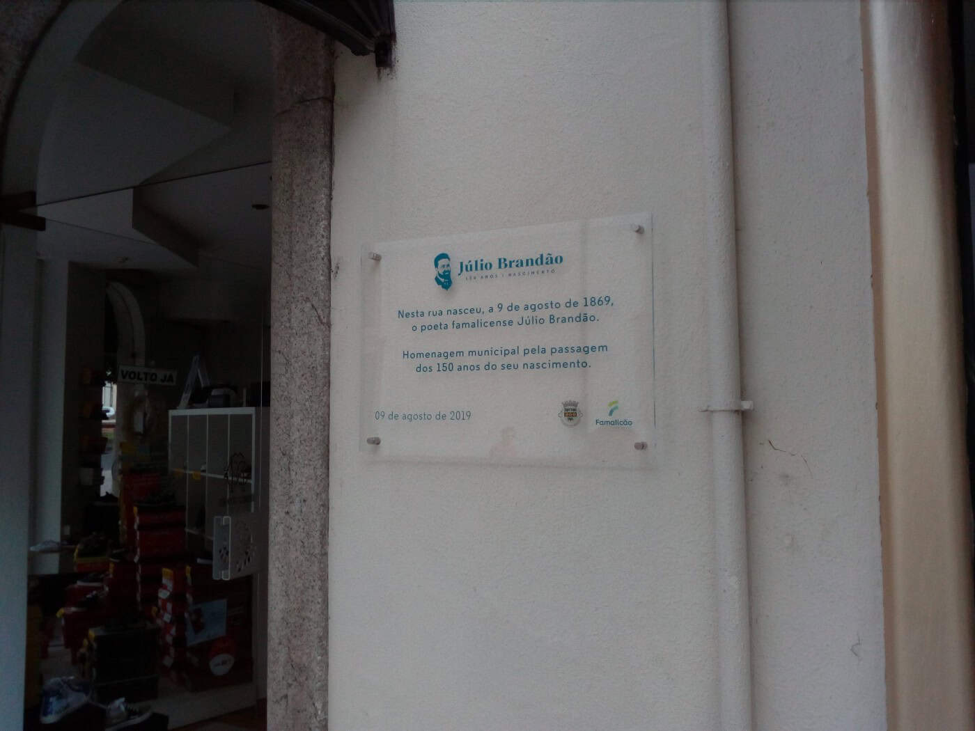 Município de Famalicão promove ciclo de homenagens a Júlio Brandão