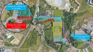 Avisos da PSP para o SCB - Benfica deste domingo