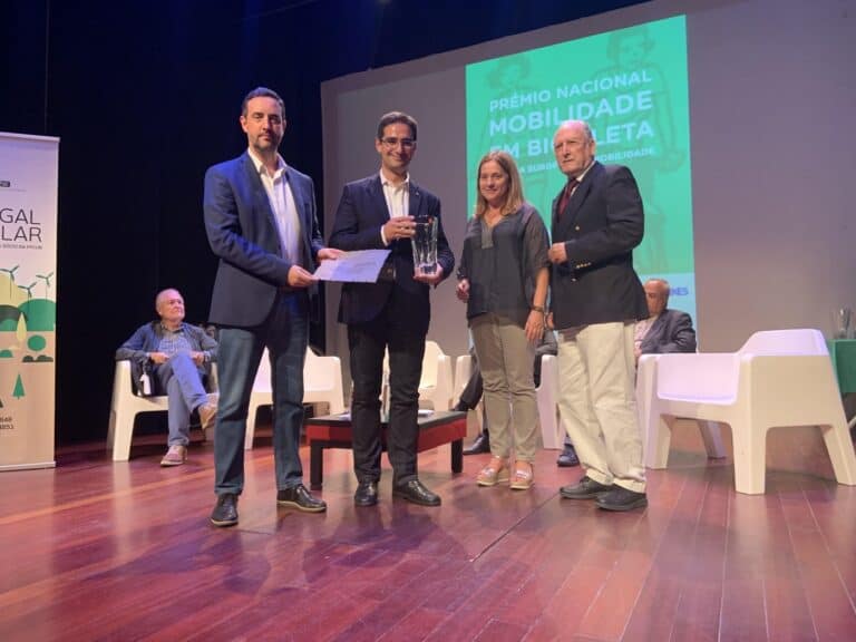 JF de São Victor recebe prémio nacional de mobilidade em bicicleta