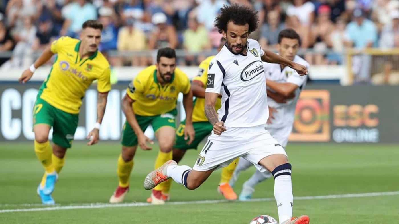 Jogador do FC Famalicão eleito melhor avançado de Setembro