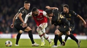 Vitória SC surpreendeu Arsenal, mas saiu derrotado nos descontos