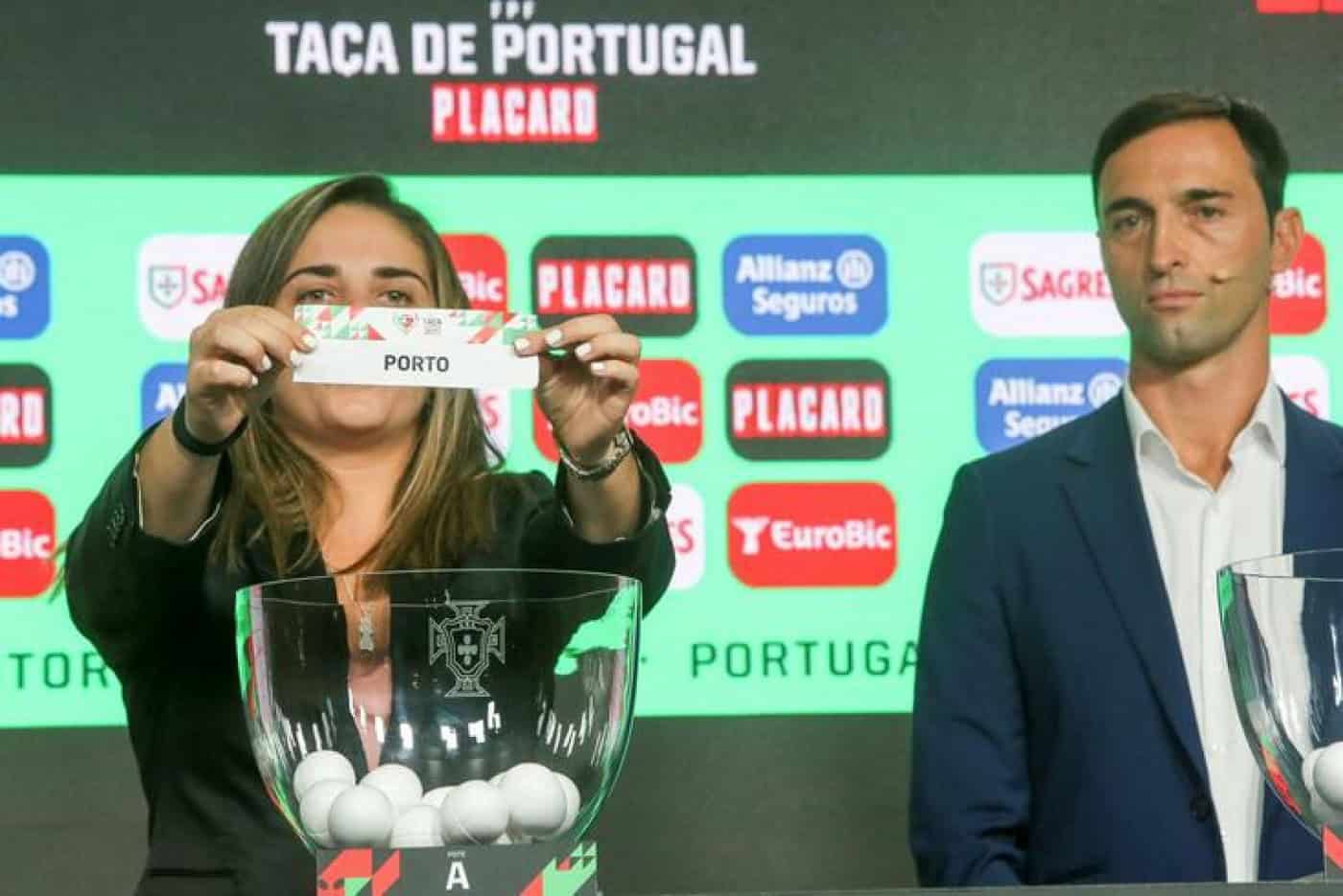 Hoje há sorteio dos quartos-de-final da Taça de Portugal