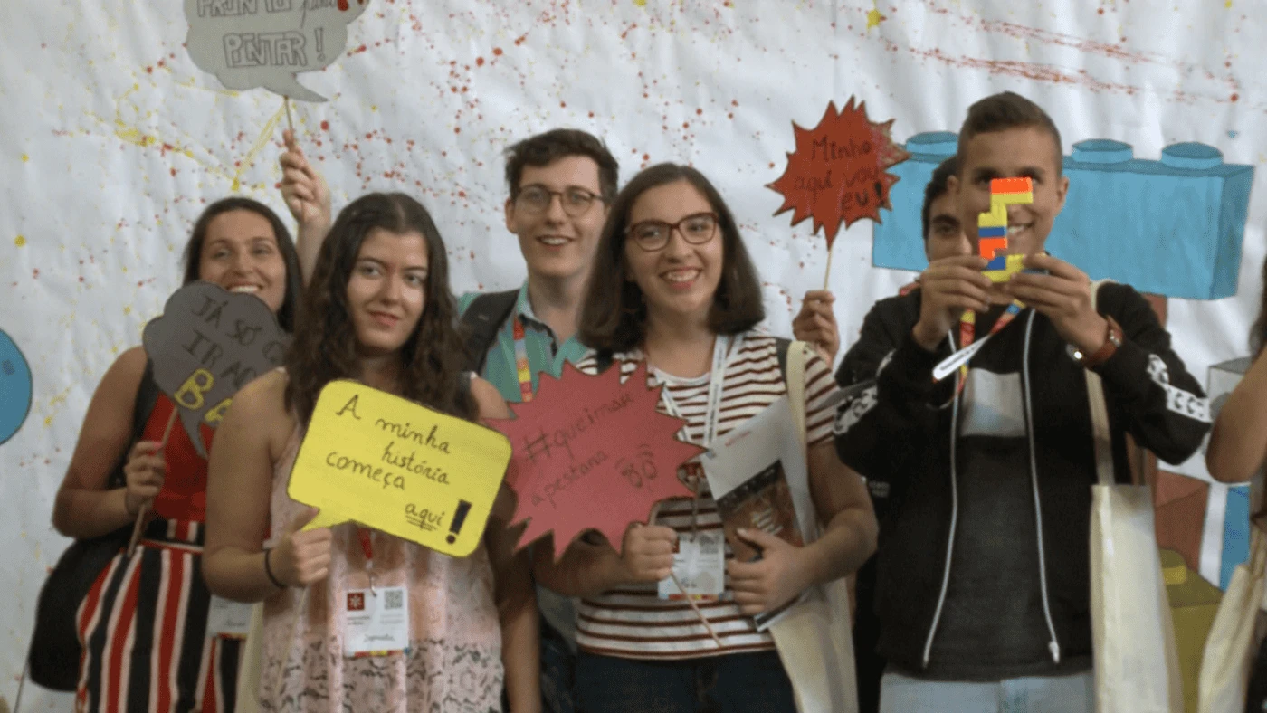 Estudantes animados com primeiro dia na UMinho