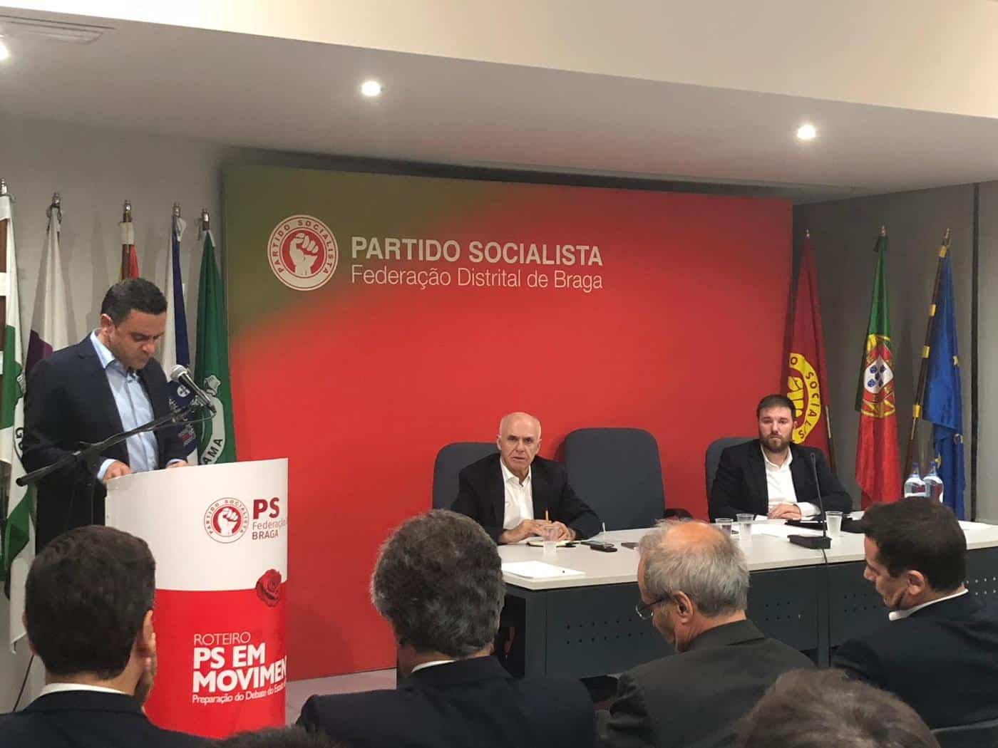 Federação distrital do PS Braga reúne à porta fechada