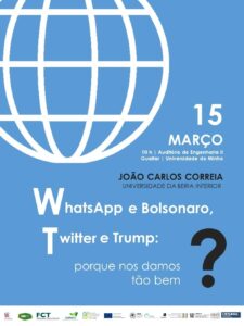 CECS promove aula aberta sobre política e redes sociais