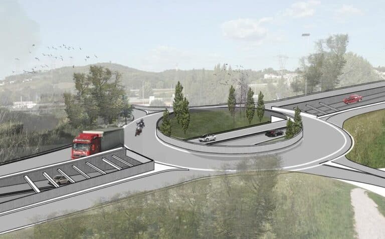 Rotunda em Guimarães terá desnivelamento inferior