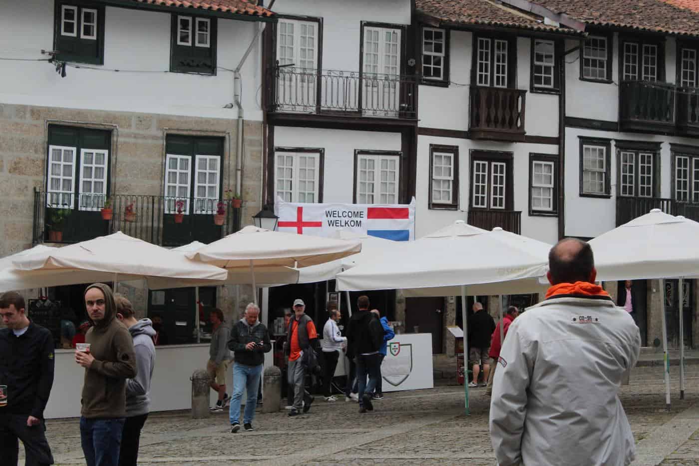 Guimarães veste branco e laranja: hoje há Liga das Nações