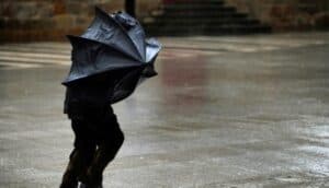 Braga em alerta amarelo por causa do vento e da chuva