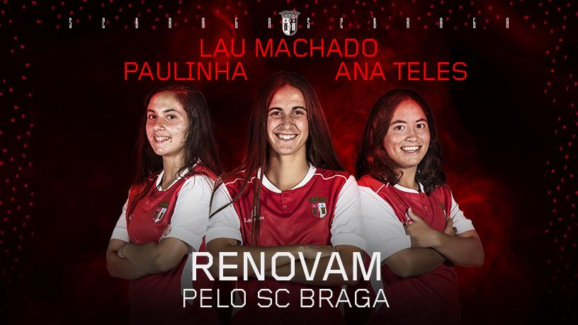 Três campeãs renovam pelo SCB