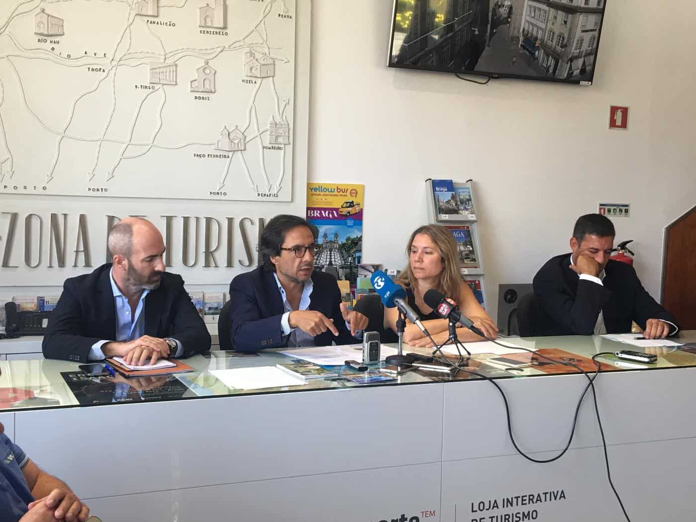 Braga recebe, todos os dias, cerca de 1000 turistas