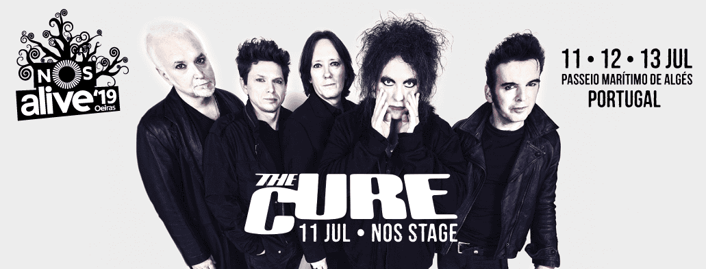 The Cure no NOS Alive 2019
