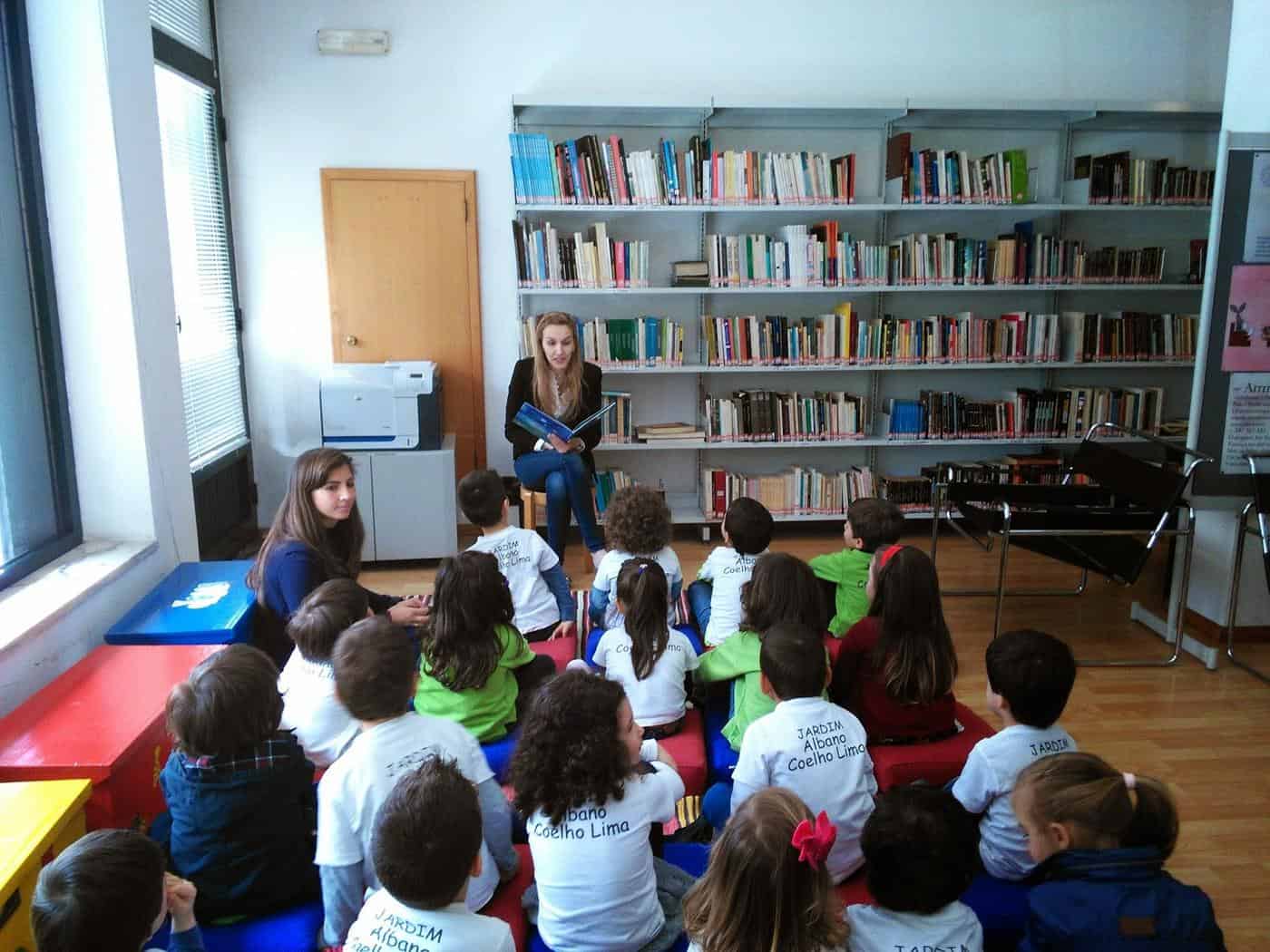 Biblioteca Raul Brandão com agenda dedicada às crianças