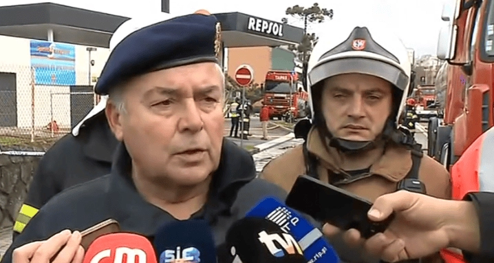 Chamas destroem armazém e oficina em Braga