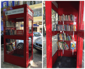 Movimento sugere transformar cabines em pontos de leitura