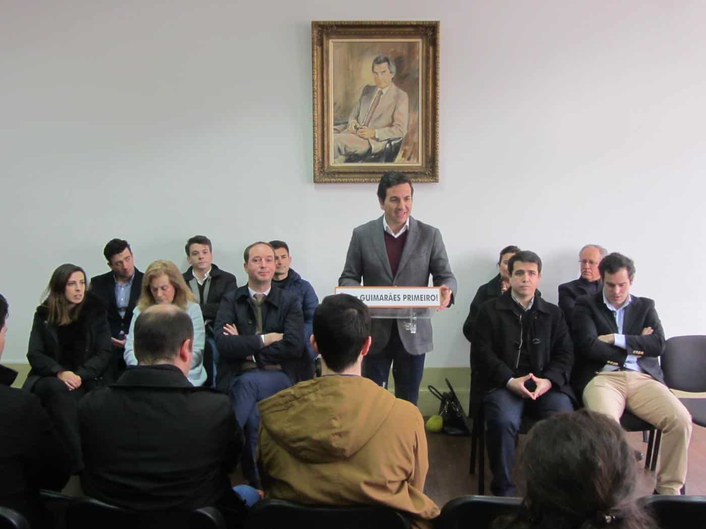 "Quero fazer parte da mudança que Guimarães precisa"