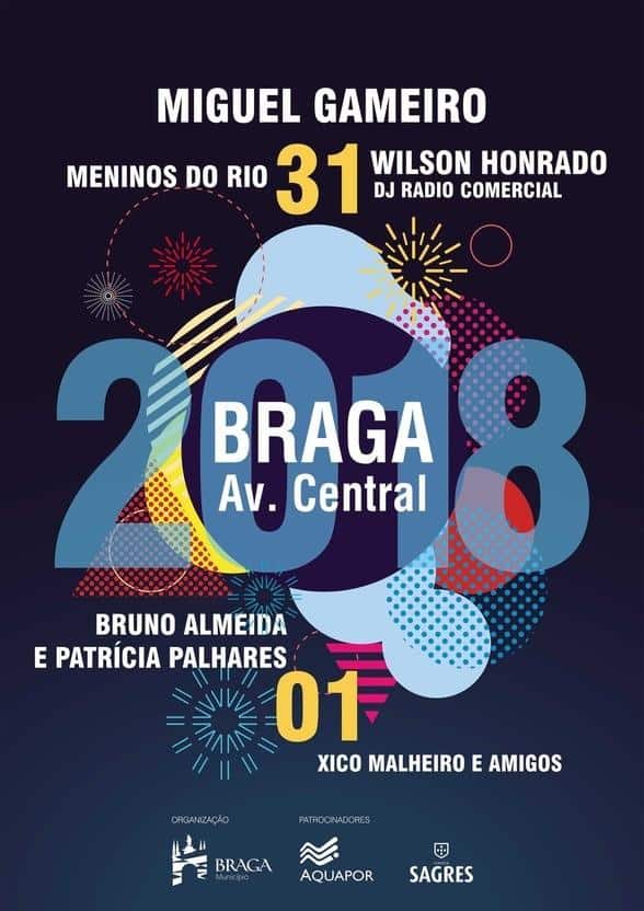Passagem de ano em Braga com programa definido