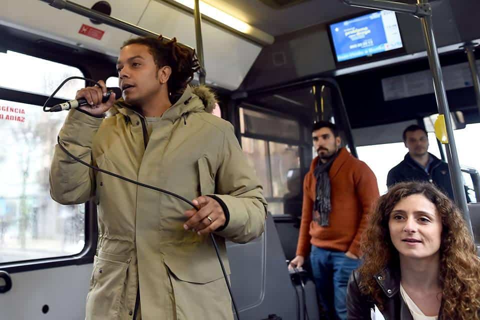 'Violência no namoro' viajou nos TUB e estacionou na Toca