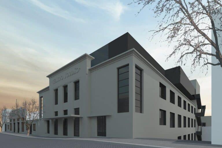 Arrancou a obra do Teatro Jordão e Garagem Avenida