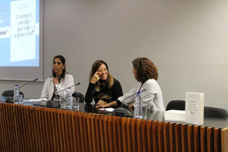 Livro sobre reflexão de vida apresentado no Hosp. de Braga