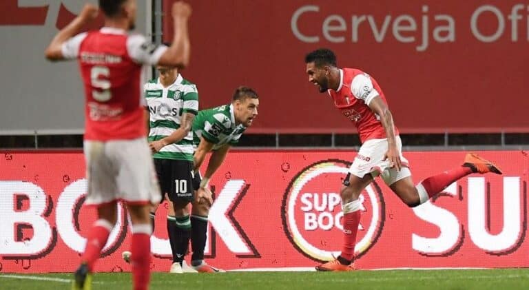 SC de Braga vs Sporting vivido fora de campo