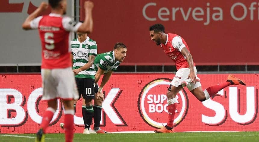 SC de Braga vs Sporting vivido fora de campo