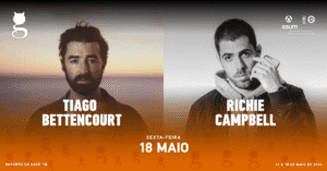 Tiago Bettencourt e Richie Campbell no Enterro da Gata '18
